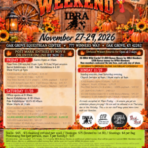 Thanksgiving Weekend Preferred Show